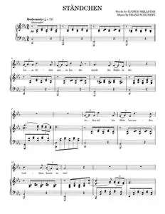 Serenade - Franz Schubert (Piano-Vocal-Guitar)