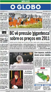  Jornal O Globo - 31 de marçco de 2011