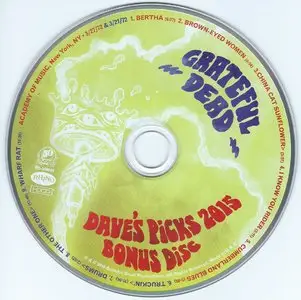 Grateful Dead - Dave's Picks Vol. 14 (2015) [3CD+Bonus CD] {Academy Of Music, New York NY - 3-26-72}
