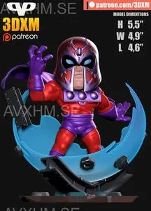 3DXM - Magneto Chibi