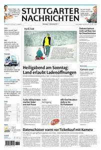 Stuttgarter Nachrichten Blick vom Fernsehturm - 07. November 2017