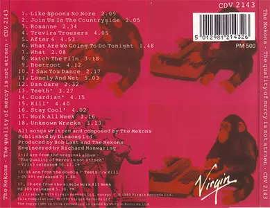 The Mekons - The Quality Of Mercy Is Not Strnen (1979, CD ReIssue 1990)
