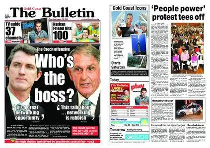 The Gold Coast Bulletin – August 13, 2009