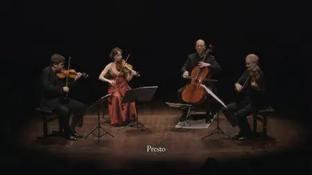 Cuarteto Casals - Live in Barcelona - Franz Schubert: String Quartets # 1 (2016) [Blu-ray & DVD9]