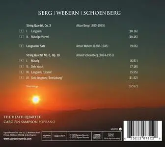 The Heath Quartet - Berg, Webern, Schoenberg: String Quartets (2022)