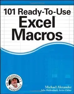 101 Ready-to-use Excel Macros (repost)