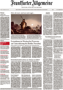 Frankfurter Allgemeine Zeitung vom Mittwoch/Donnerstag, 31./01. Dezember/Januar 2014/15