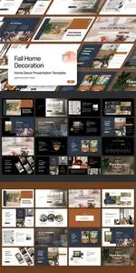 Fall Home Decoration - PowerPoint Template