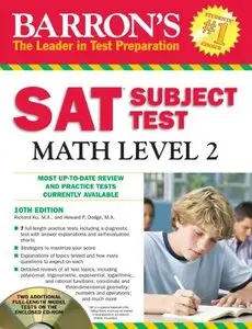 Barron's SAT Subject Test Math Level 2, 10th Edition