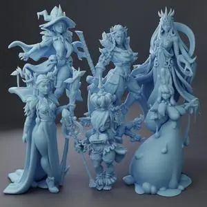 Twin Goddess Miniatures - Fantasy Queens March 2023