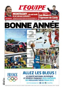 L'Equipe du Jeudi 01 Janvier 2015