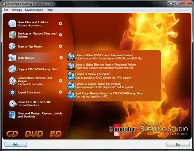 Ashampoo Burning Studio 2012 CBE 11.0.4.20 Portable
