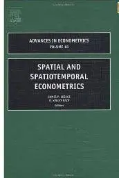 Spatial and Spatiotemporal Econometrics, Volume 18