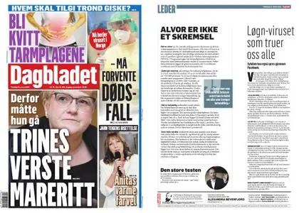 Dagbladet – 12. mars 2020