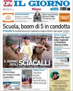 IL GIORNO DEL 01 MARZO 2010