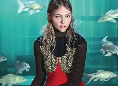 Sasha Pivovarova by Sebastian Kim for Vogue Korea May 2015