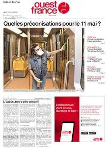 Ouest-France Édition France – 27 avril 2020