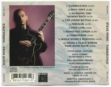 Steve Howe - Turbulence (1991)