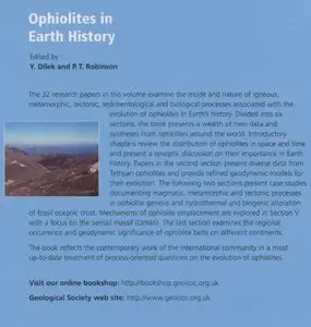 "Ophiolites in Earth History" ed. by Y. Dilek, R T. Robinson