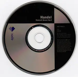 George Frideric Handel - English Baroque Soloists / Sir John Eliot Gardiner - Concerti Grossi Op.3 (1981, ReIssue 2002)