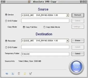Absolute DVD Copy ver.1.5.0