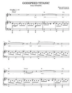 Godspeed Titanic (Sail On) - Maury Yeston (Piano-Vocal-Guitar)
