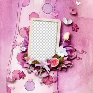 5 Pink Flowers Quick Pages