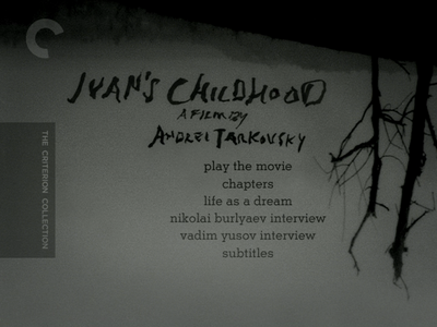 IVAN'S CHILDHOOD (1962) - (The Criterion Collection - #397) [DVD9] [2007]