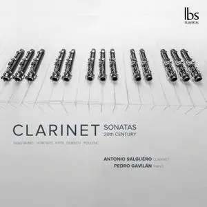 Antonio Salguero & Pedro Gavilán - Clarinet Sonatas 20th Century (2018) [Official Digital Download 24/96]