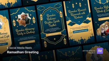 Social Media Reels - Ramadan Greeting After Effects Template 50972746