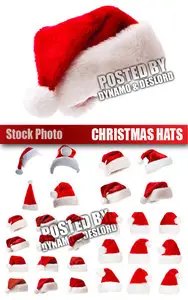 Christmas Hats - UHQ Stock Photo