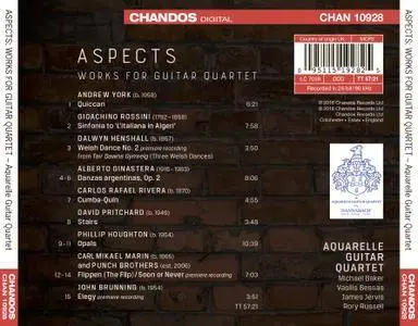 Aquarelle Guitar Quartet - Aspects: Works for Guitar Quartet (2016)