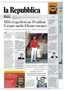 la Repubblica - 11 Settembre 2018