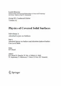Physics of Covered Solid Surfaces: Adsorbed Layers on Surfaces