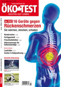 Ökotest Magazin März No 03 2012