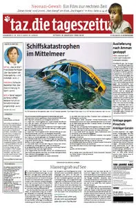 Tageszeitung TAZ vom 18 Januar 2012
