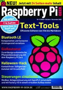 Raspberry Pi Geek – Oktober 2022