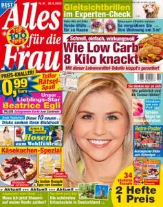 Alles für die Frau – 28. August 2020