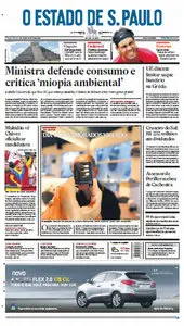 Jornal O Estado de São Paulo - 12 de junho de 2012 - Terça