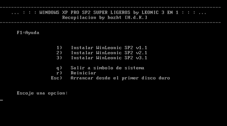[ESP] AIO WINLEONIC SUPER LIGEROS V1.1+2.1+3.1 EN UN  CD [ISO-CD]