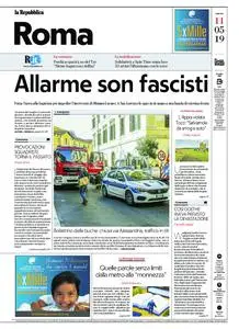 la Repubblica Roma – 11 maggio 2019