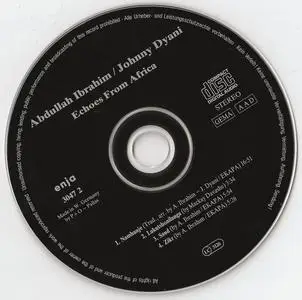 Abdullah Ibrahim & Johnny Dyani - Echoes from Africa (1979) {Enja 3047 2 rel 1990}