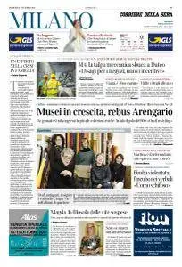 Corriere della Sera Milano - 8 Ottobre 2017