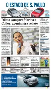 O Estado de São Paulo - 3 de setembro de 2014 - Quarta