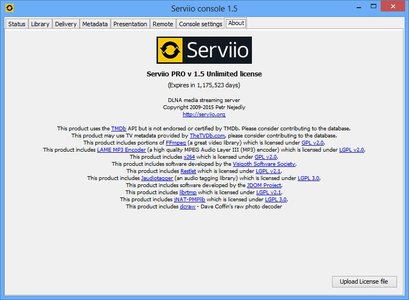 Serviio Pro 1.5 (Win/Mac/Linux)