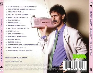Frank Zappa - Broadway The Hard Way (1988) {2012 UMe Remaster}