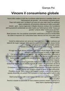 Vincere il consumismo globale