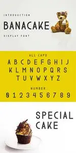 Banacake font