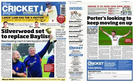 The Cricket Paper – January 12, 2018