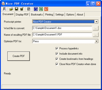 Nice PDF Creator 3.02 Portable